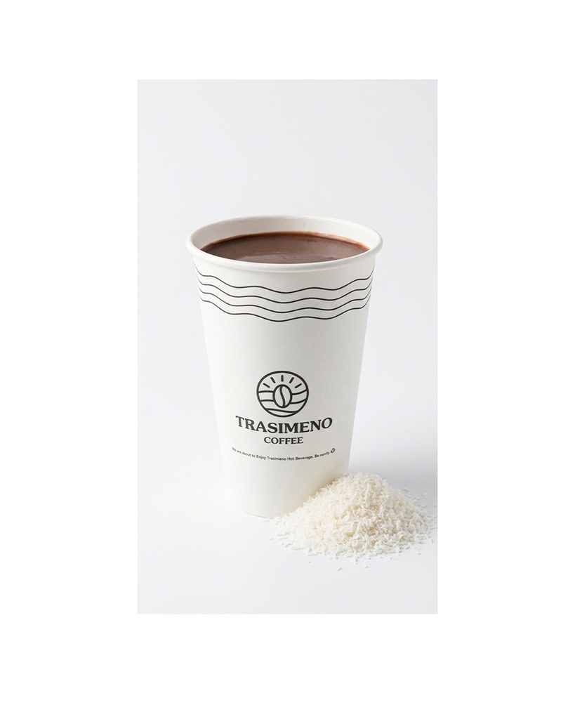 Coconut Hot Chocolate (S, Full-Fat Milk, No shot, No shot)