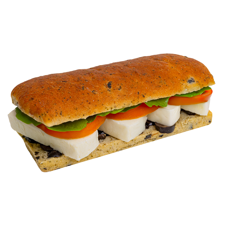 Pesto Halloumi Cheese Sandwich