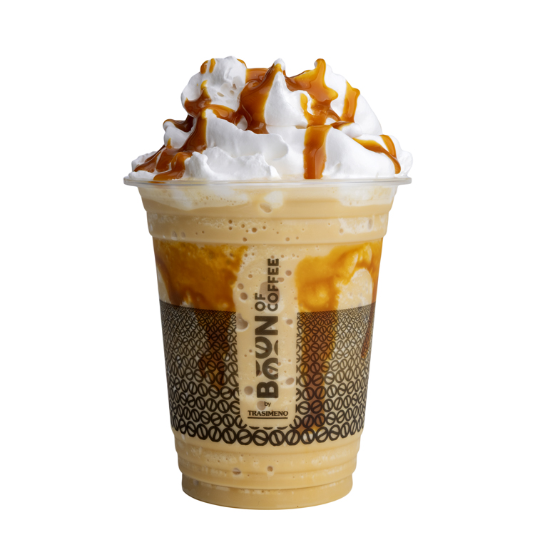 Caramel Frappe.