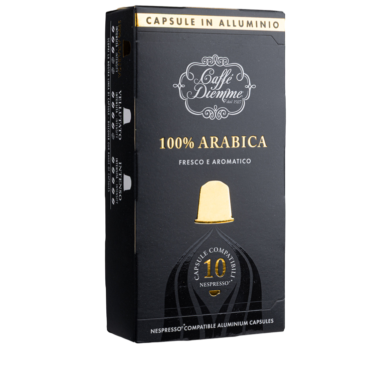 Espresso Coffee Capsules Arabica 10 Pieces