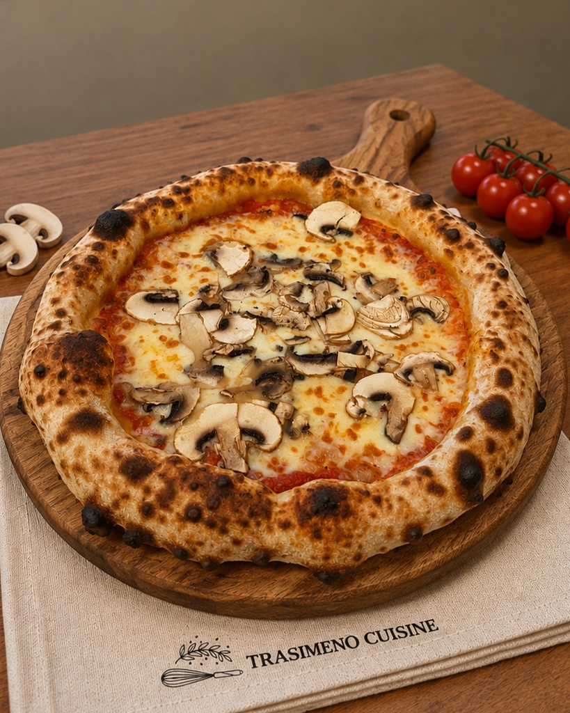 Red Funghi Pizza