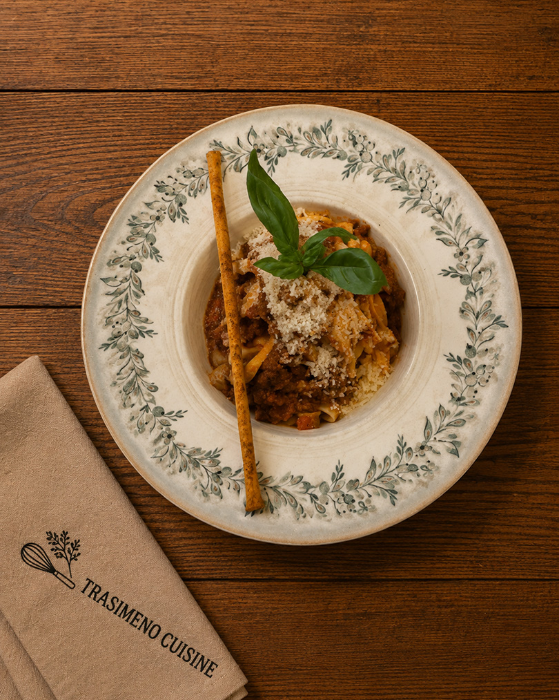 Fettuccine Bolognese