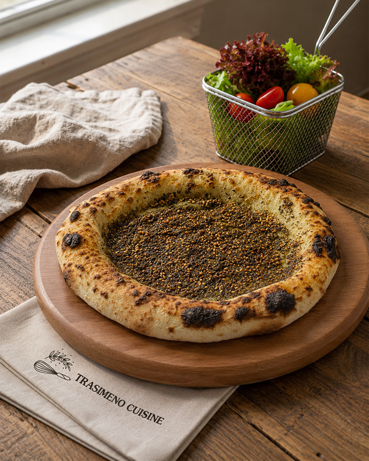 Napolitana with Za'atar