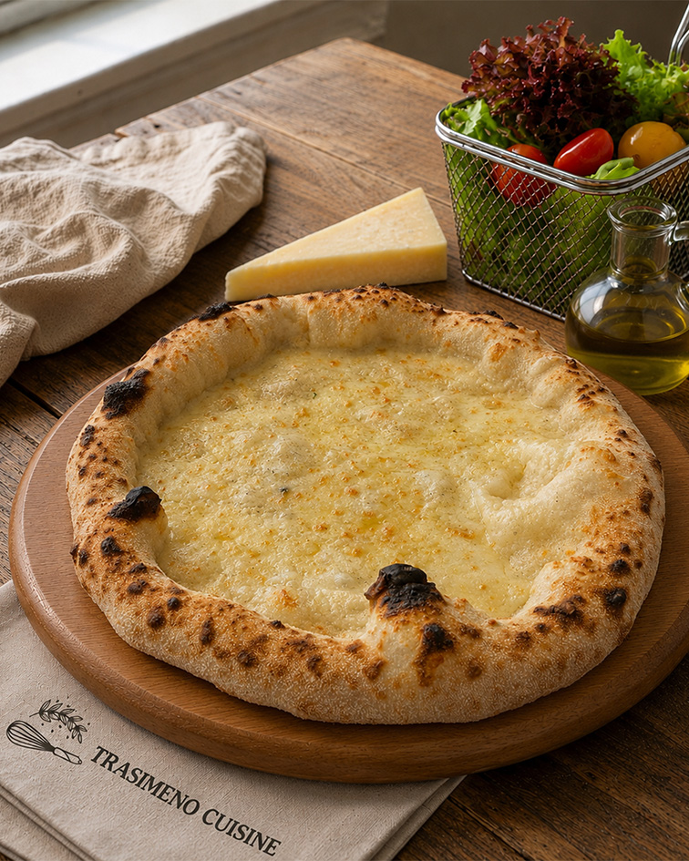 Four Italian cheeses