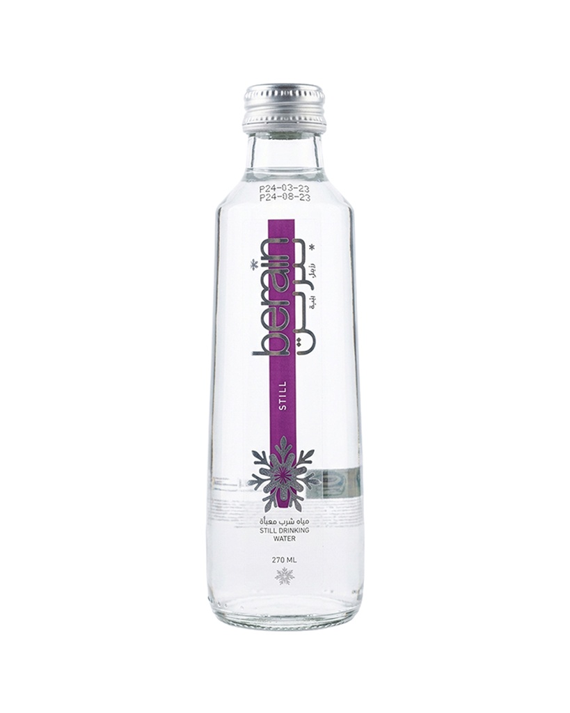 [WEB-MP-000410] Water 270 ml (Glass Bottle)